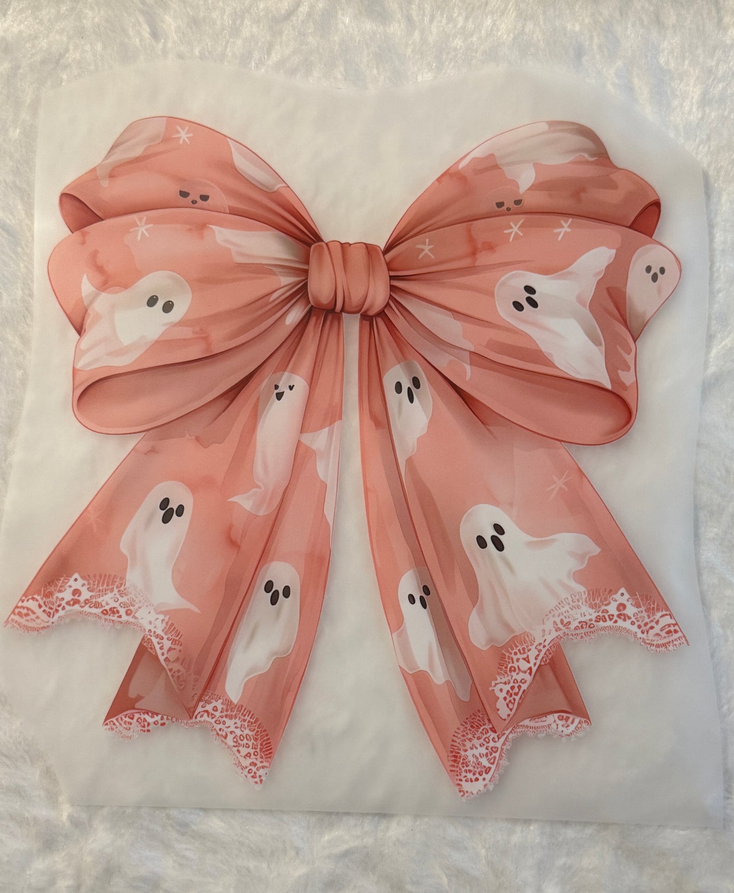 Pink Ghost Bow