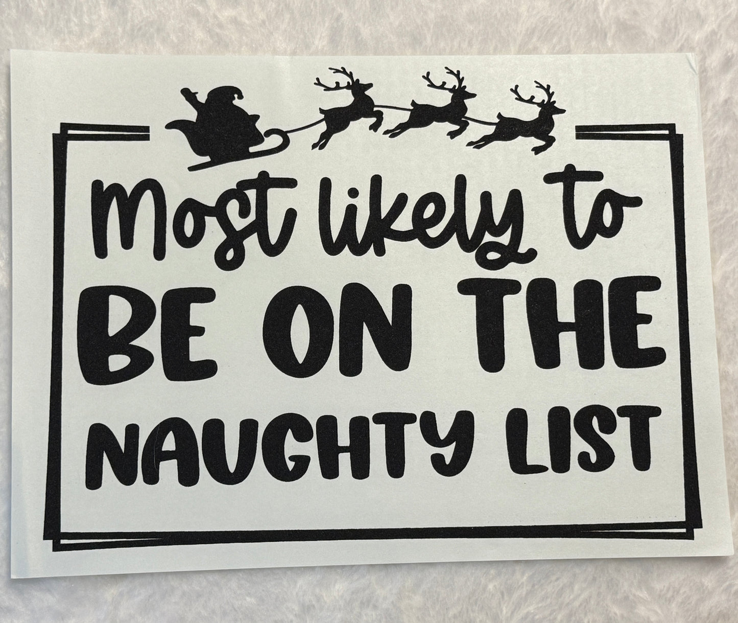 Naughty List