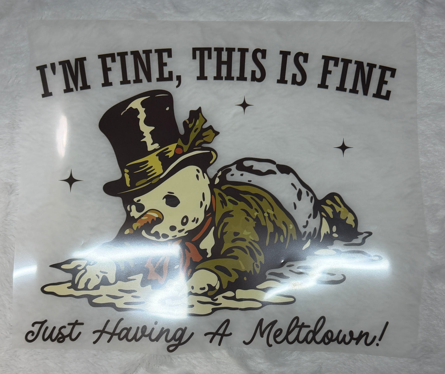 I'm Fine, This is fine, Meltdown