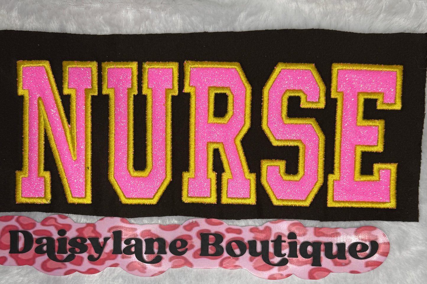 Nurse Crewneck Embroidery