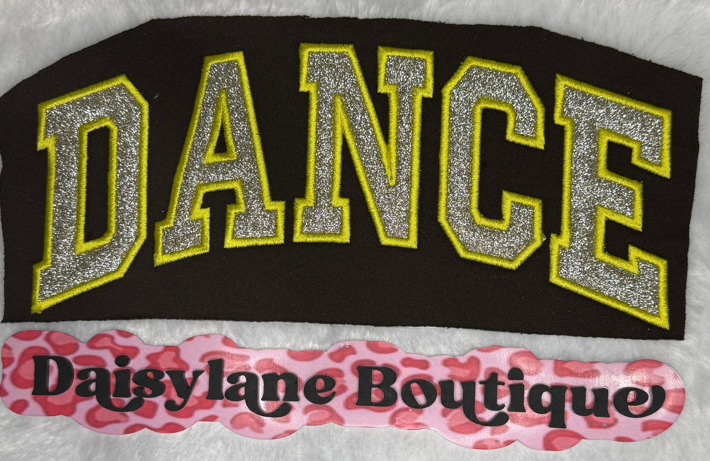 Dance Curved Crewneck Embroidery