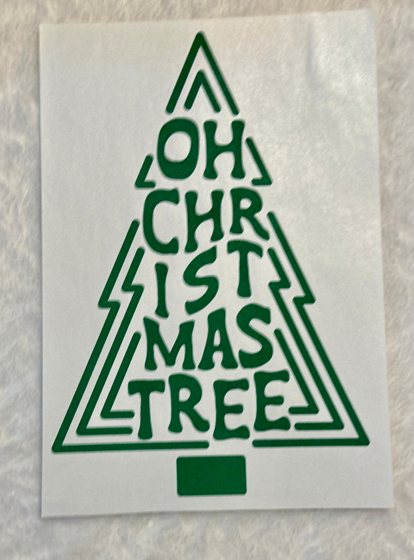 Oh Christmas Tree