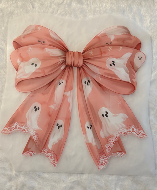 Pink Ghost Bow