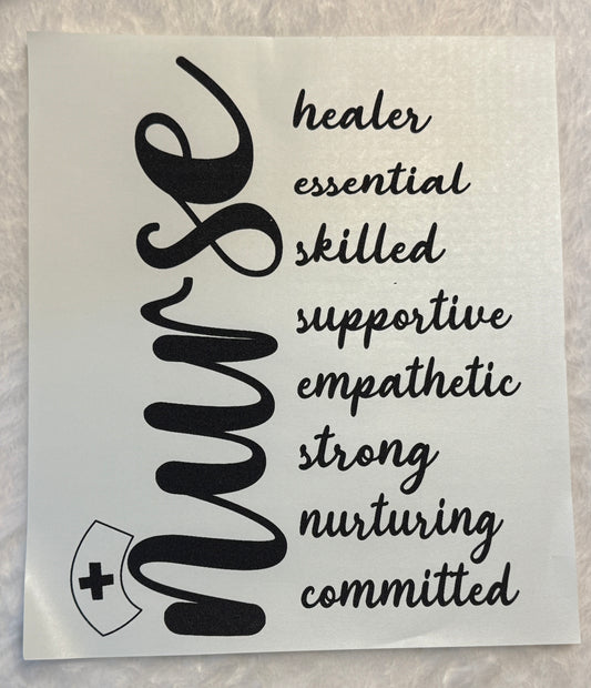 Nurse, Healer, Essential