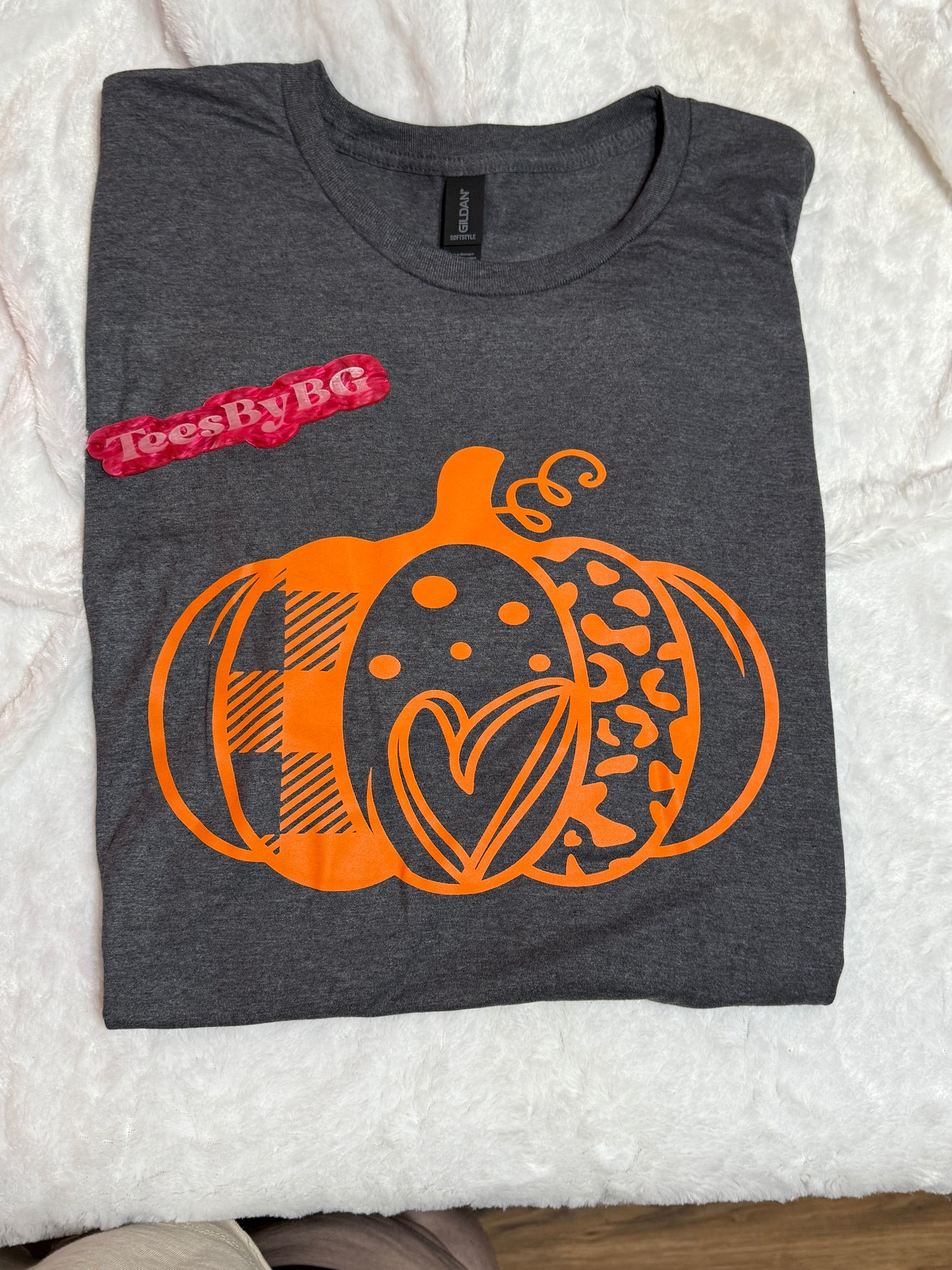 Orange Pumpkin - Short Sleeve