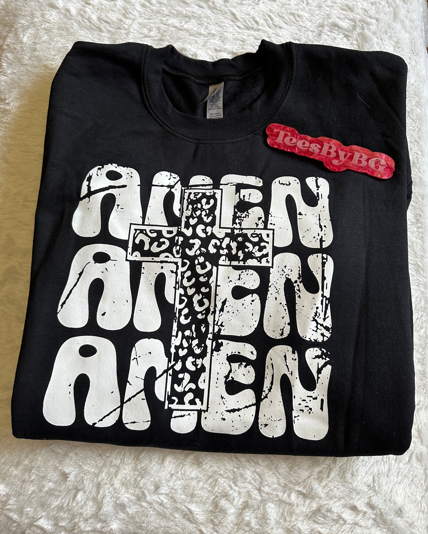 Amen Cross - Crewneck