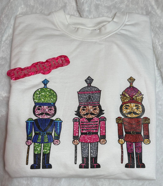 Glitter Nutcracker - Crewneck