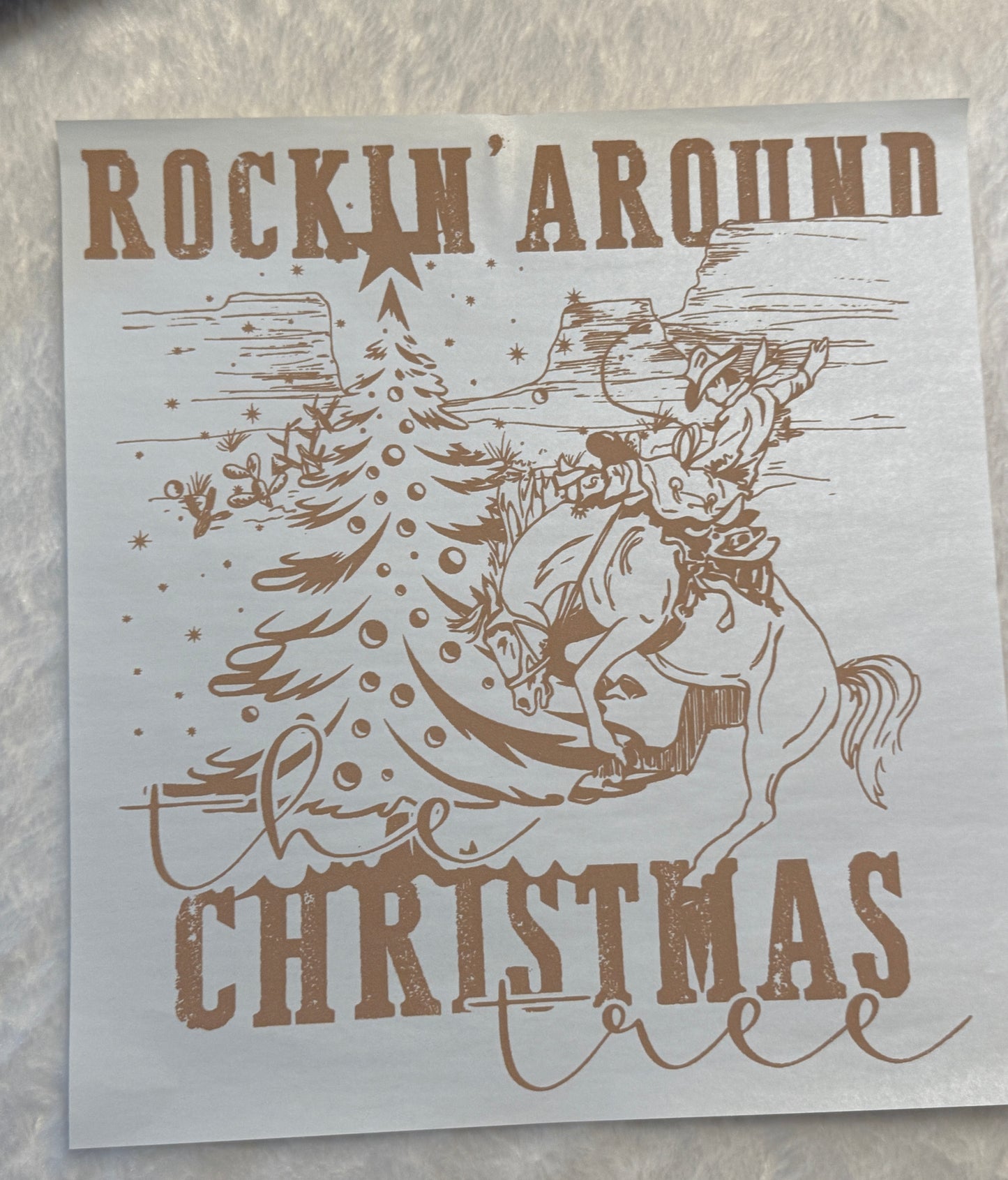 Rocking Around Christmas Horse