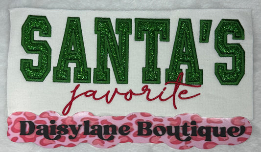 Santa’s Favorite Embroidery