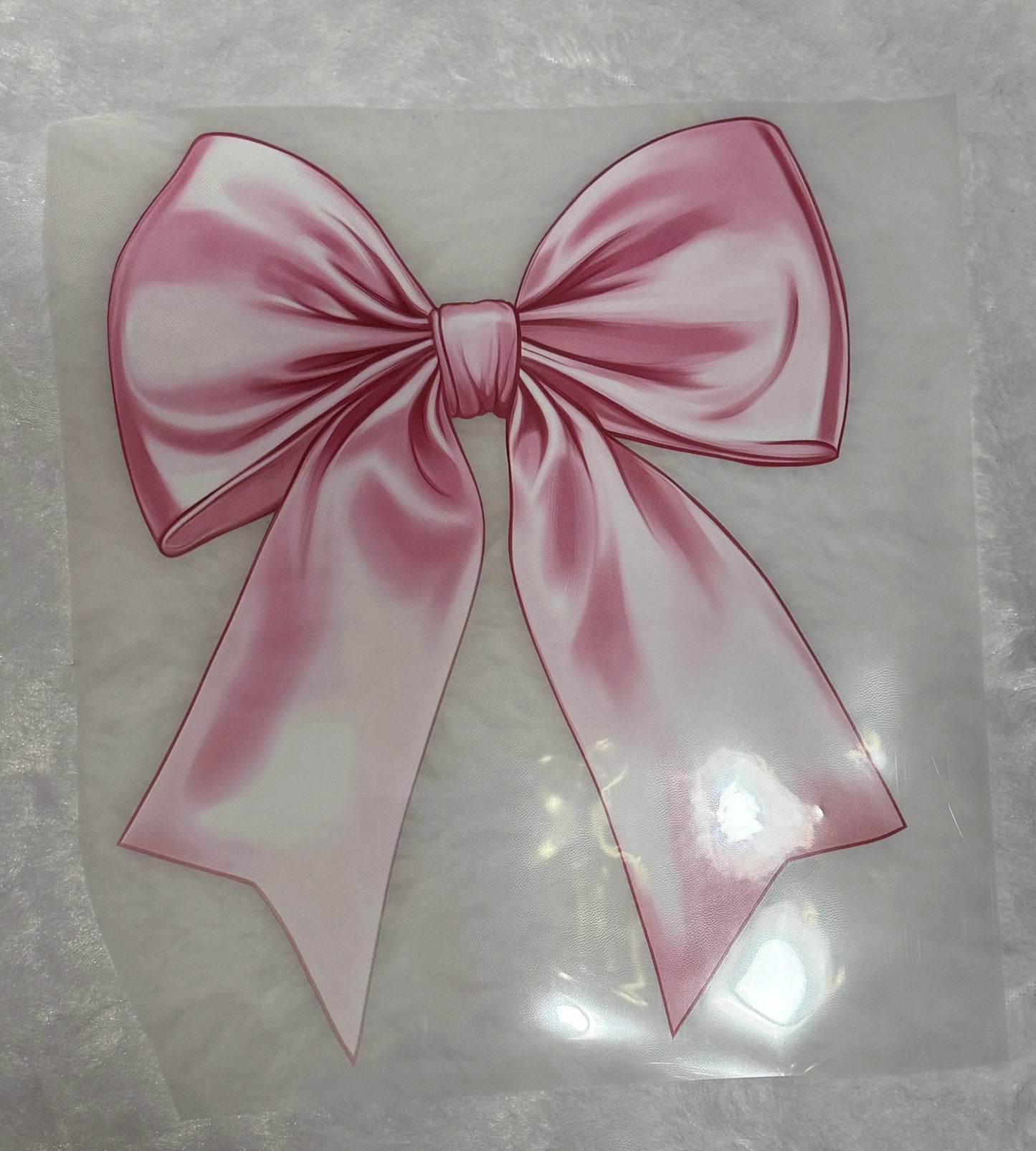 Pink Satin Bow