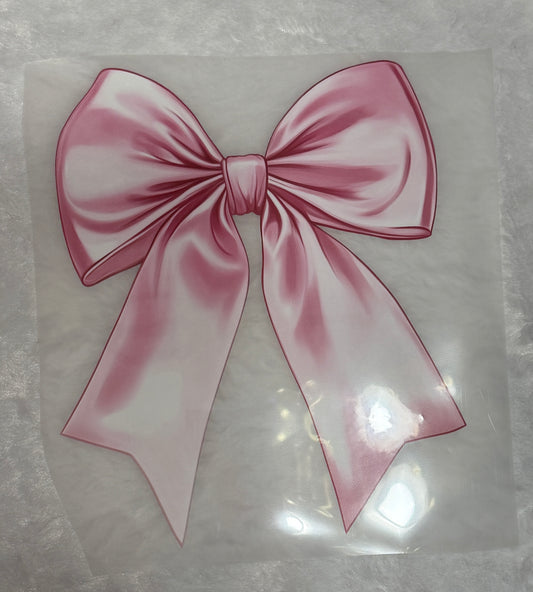 Pink Satin Bow