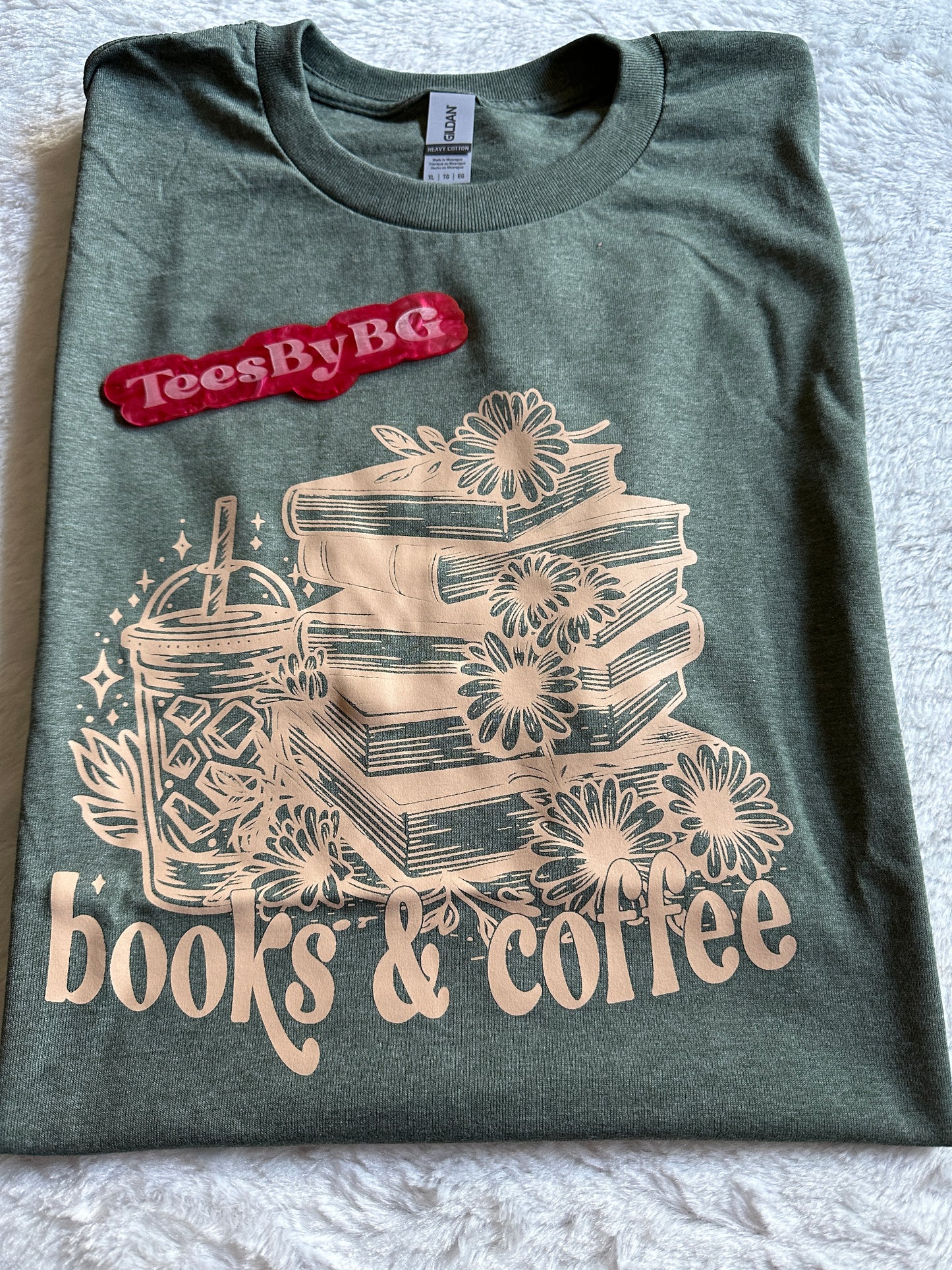 Books and Coffee - Short Sleeve