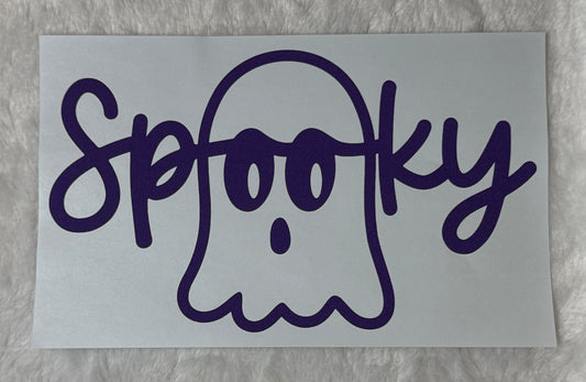 Spooky (Puff Print)
