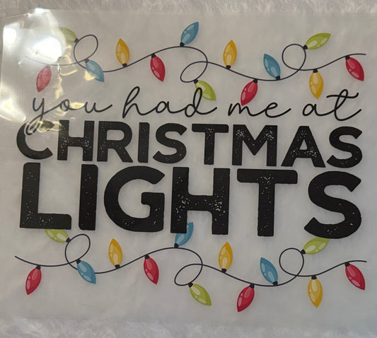 You had me at Christmas Lights