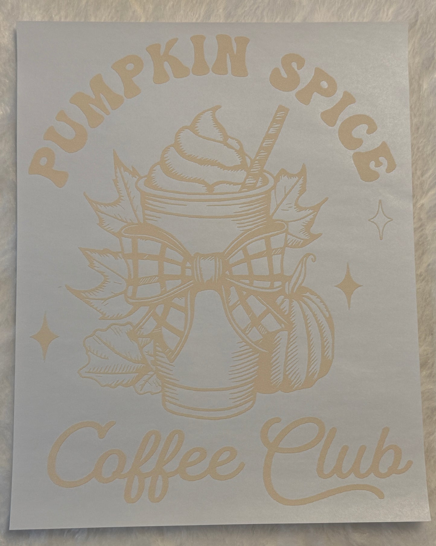 Pumpkin Spice Coffee Club
