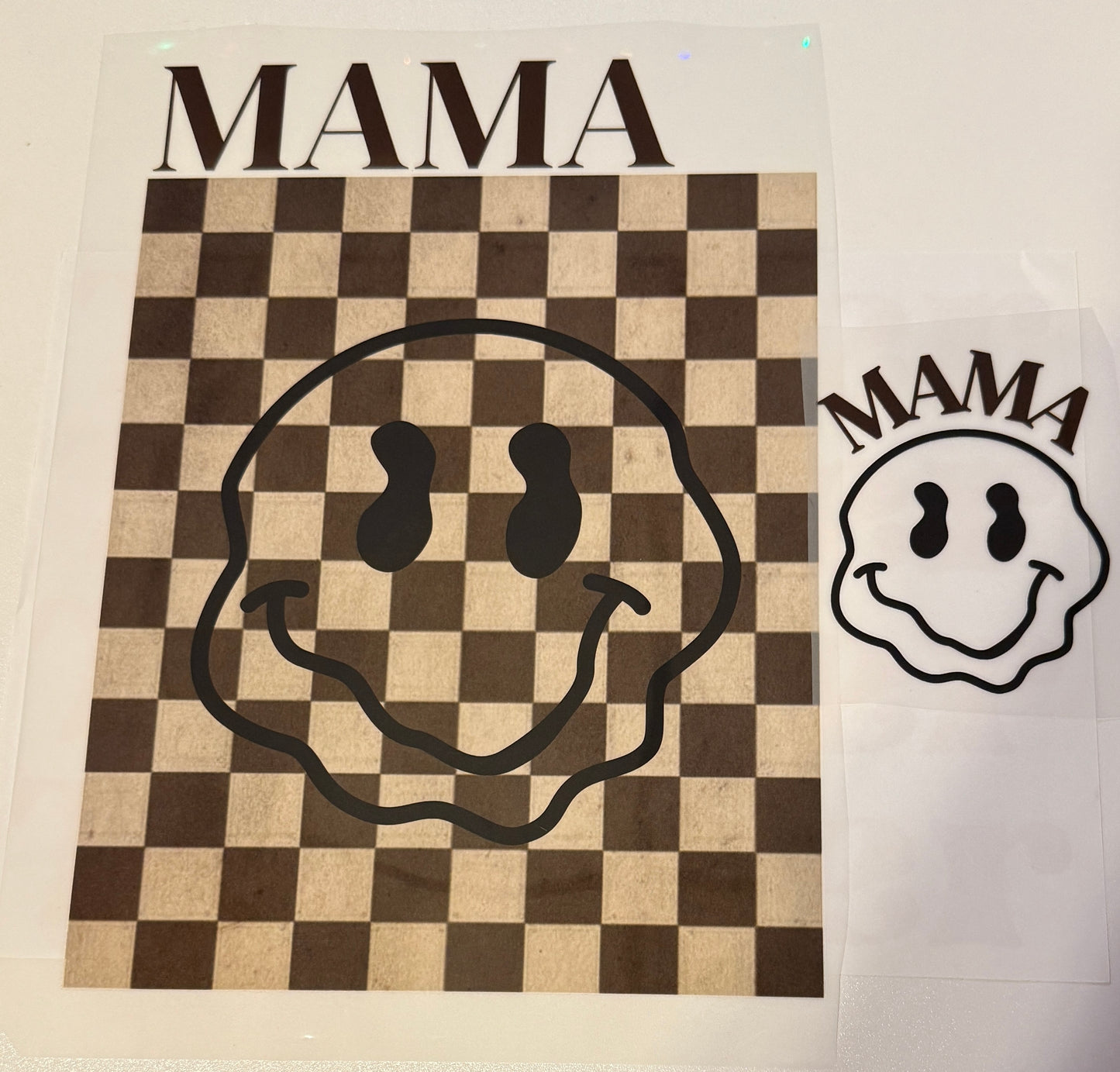 Mama Checkered face and Pocket