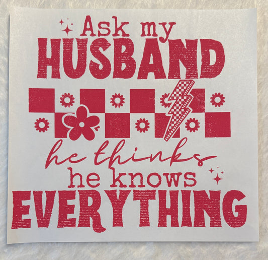 Ask My Husband