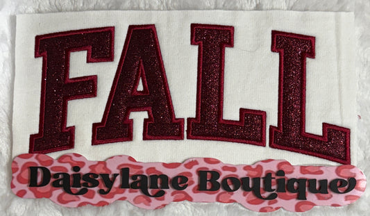 Fall Embroidery