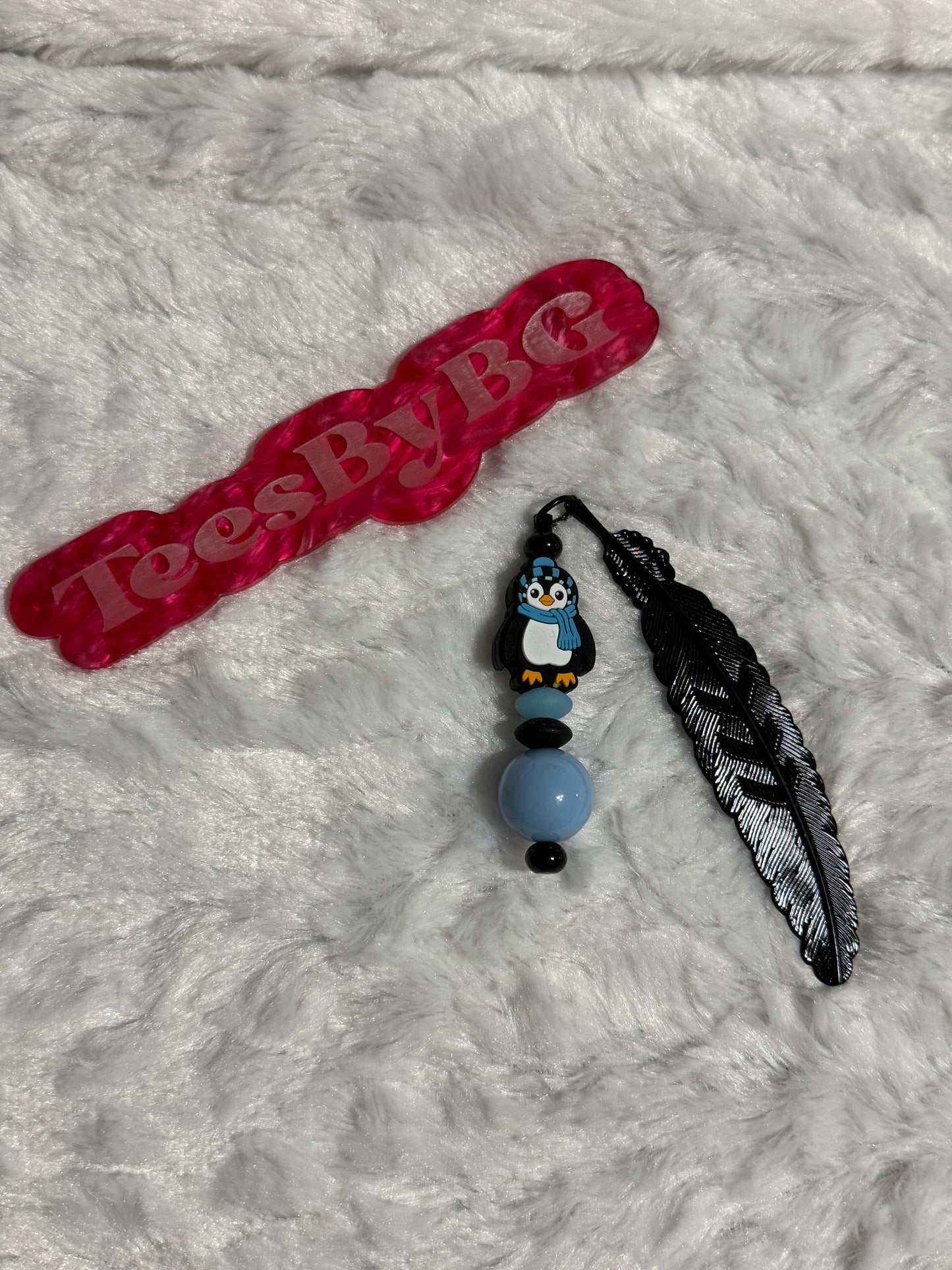 Blue Penguin Bookmark