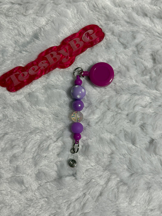 Purple Badge Reel