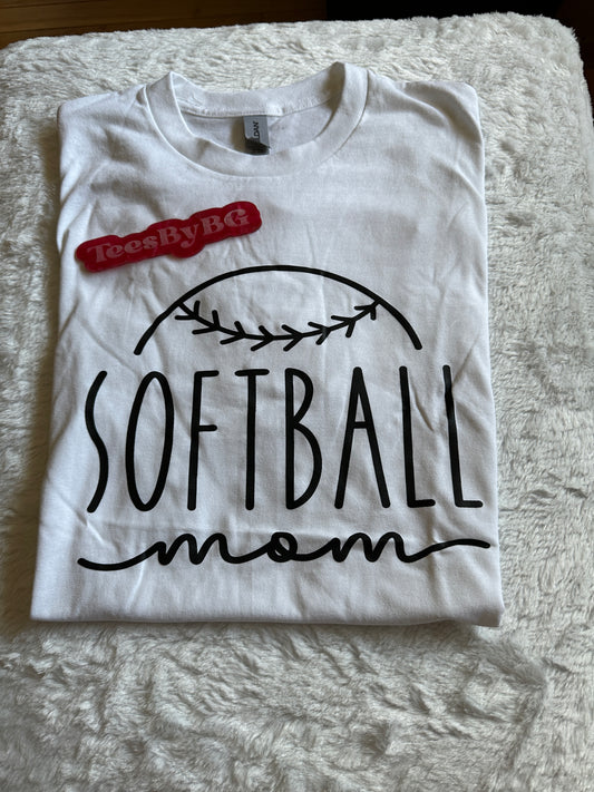 Softball Mom -  Short Sleeve