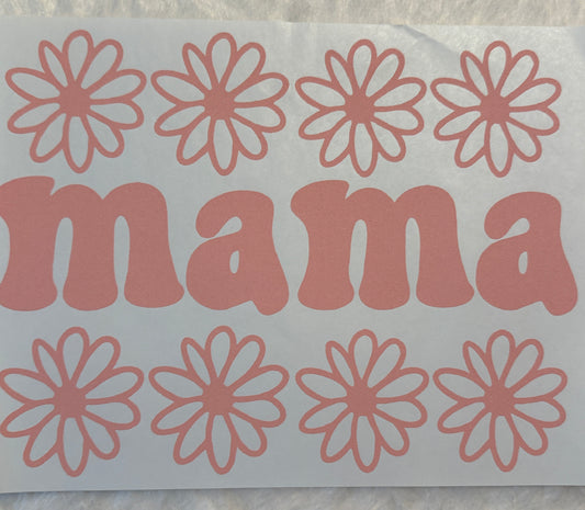 Mama with Daisies