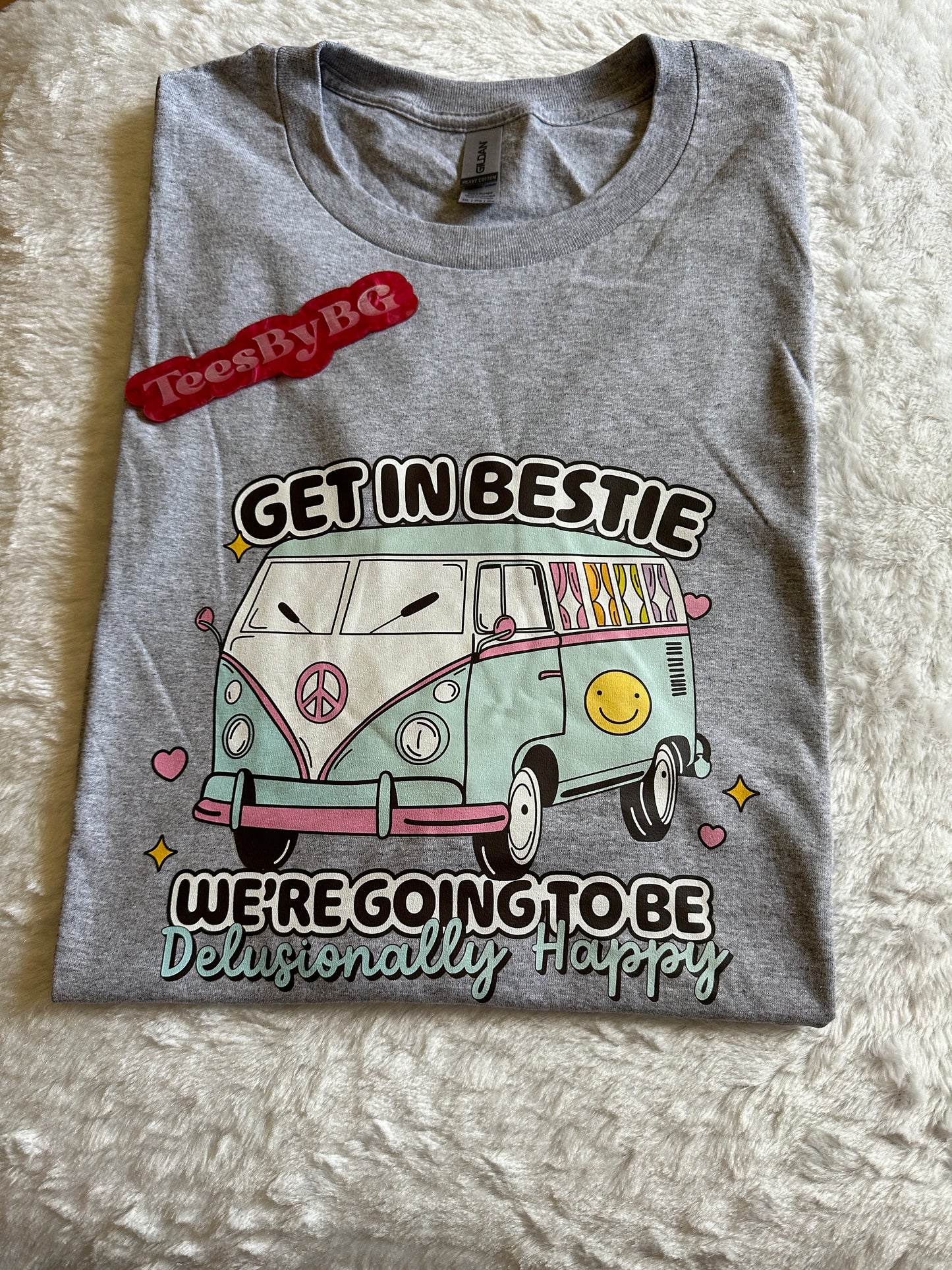 Get In Bestie - Short Sleeve