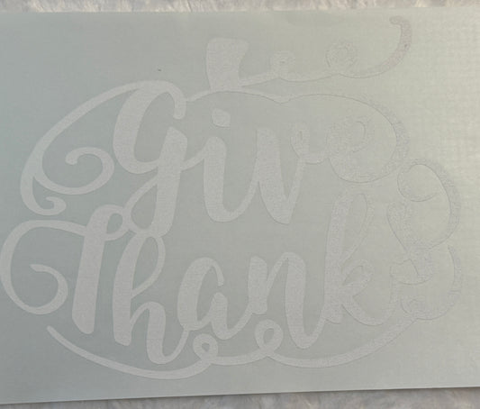 Give Thanks
