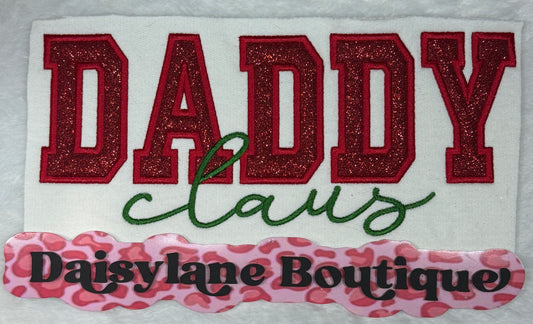 Daddy Claus Embroidery