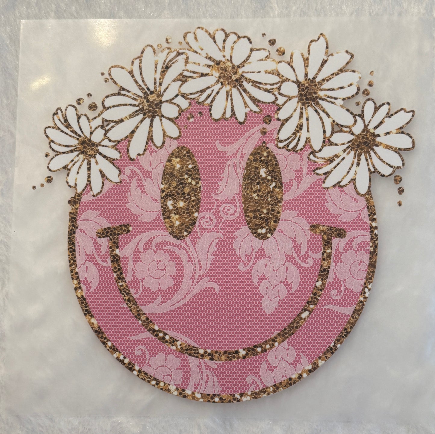 Floral Crown Smiley Face