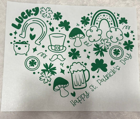 Happy St. Patrick's Day Heart