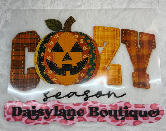 Cozy Season Pumpkin